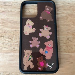 Wildflower Bear-y Cute 12 iPhone case
